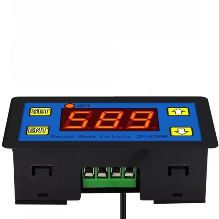 Controlador de temperatura ZFX-W1308H microordenador, termostato inteligente, controlador de tiempo, electrónico ajustable-55 ~ 120 ℃, 40% de descuento - 1