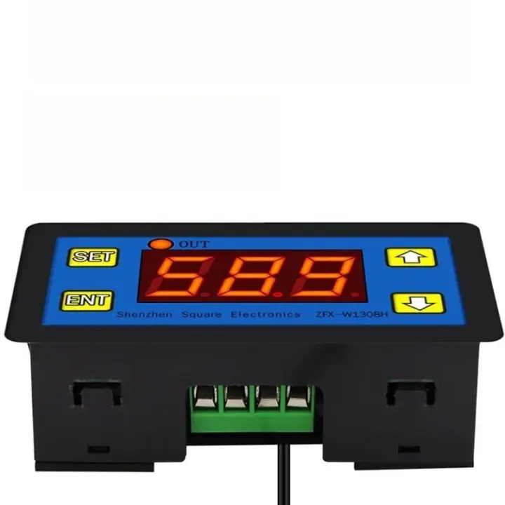 Controlador de temperatura ZFX-W1308H microordenador, termostato inteligente, controlador de tiempo, electrónico ajustable-55 ~ 120 ℃, 40% de descuento - 1