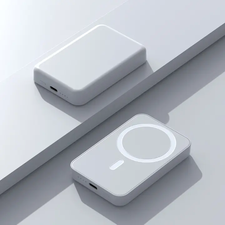 Banco de energía magnético inalámbrico portátil de 10000 mAh, carga rápida de 20 W, 3 colores opcionales - 1