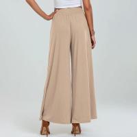 Pantalones de verano para mujer con cintura elástica, bolsillos, estilo chic y elegante - details 4