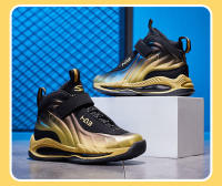 Zapatos de baloncesto antideslizantes para niños, zapatos deportivos de cuero impermeables, cómodos zapatos atléticos de entrenamiento de gimnasia, Zapatillas altas para niños - details 16