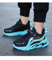 Zapatillas de deporte de marca para niños, zapatillas antideslizantes para correr, zapatillas de cuero impermeables para exteriores, zapatillas deportivas ligeras y cómodas - details 17