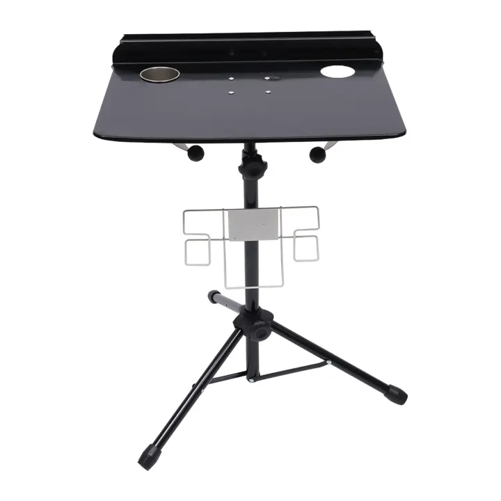 Estación de trabajo móvil desmontable para tatuaje, soporte con bandeja, mesa de escritorio ajustable y plegable - 1