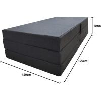 Colchon Plegable Camper Espuma Plegable – Furgonetas Camper Cama Invitados Camión o Caravana 120 x190 x10 cms - details 6