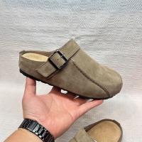 Zapatos Plataforma Retro Mujer 2025 Nueva Primavera Casual Versátil Lazy Nubuck Bolsa Cabeza Media Zapatilla - details 10