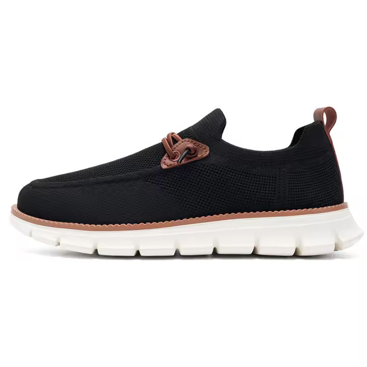 Moda para hombre malla vestido casual zapatillas de deporte para caminar cómodos zapatos de suela suave y ligera - 1