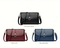 Nuevo bolso de mujer estilo 2025, bolso cruzado simple y versátil para vacaciones, bolso de hombro único de trabajo versátil para citas de moda para compras para mujer - details 4