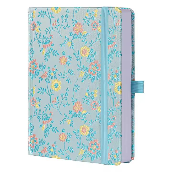 Cuaderno de diario con puntos para mujeres y hombres, diarios A5 para escribir, 160 g/m², 190 páginas - 1