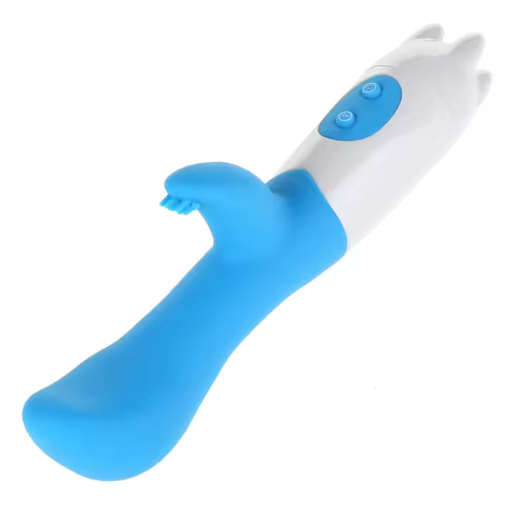 Vibrador de varias velocidades, estimulador del punto G del clítoris, masajeador vibratorio, doble, Sensual - 1
