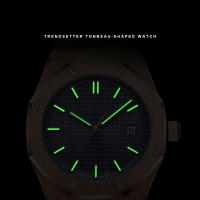 POEDAGAR-Reloj original para hombres con impermeable luminoso Calendarios moda reloj de cuarzo lujo - details 2