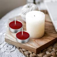 Tazas de luces de té de aluminio de 150 piezas, latas de luz de té de Metal con mechas de vela de 150 piezas, vela vacía para amantes de las velas - details 7