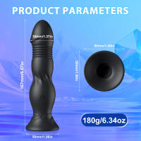 Masajeador de próstata vibratorio telescópico, consolador con 9 vibraciones, estimulador vaginal, tapón anal, punto G, juguetes sexuales para pareja, aplicación, Control inalámbrico, clítoris, vibrador Anal, Control inalámbrico, tapón Anal, ventosa, mastu - details 9