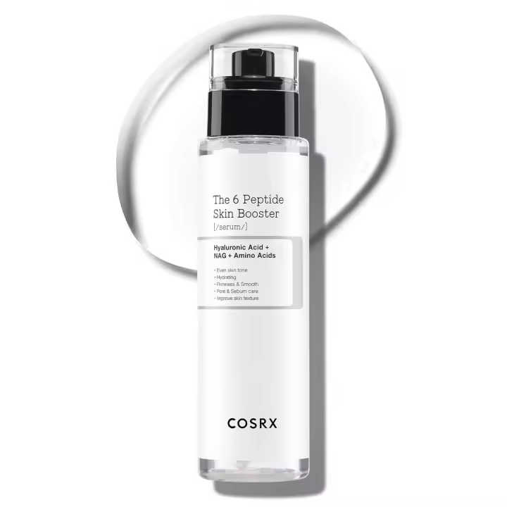 COSRX 6X Peptide Collagen Booster Toner Serum, niacinamida y esencia facial de ácido hialurónico para todo tipo, cuidado de la piel coreano, - 1