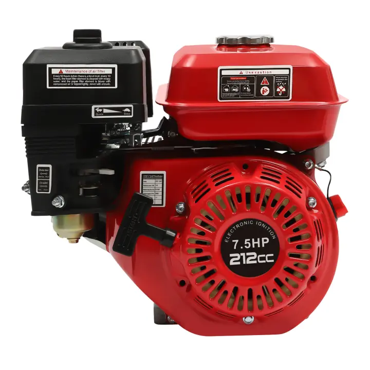 Generador portátil a Gas con arranque por tracción, sistema de refrigeración por aire, 4 tiempos, 4000W, 7,5 hp, Motor de Kart Industrial, 3600rpm - 1