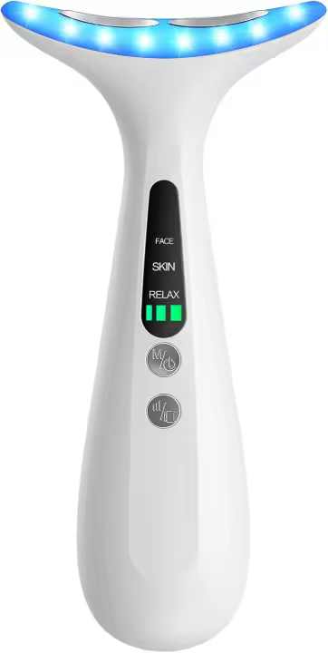 Masajeador Facial y Cuello Blanco Herramienta de Escultura de Piel para Levantamiento y Refirmeo - 1