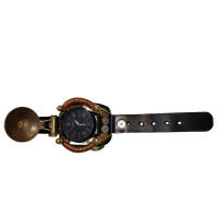 Reloj de Cuarzo DUGARY para Hombres Estilo Steampunk Resistente al Agua Correa de Cuero - details 8