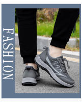 Primavera ligero caminar fuerte antideslizante cómodo zapatos de mamá de mediana edad y ancianos, zapatos deportivos casuales de papá - details 16