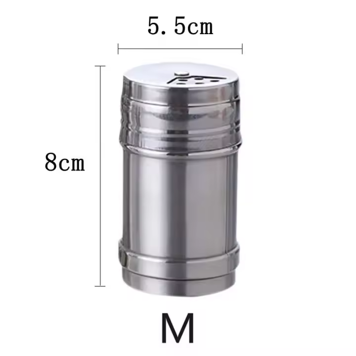 Mezclador acrílico transparente, condimento de pimienta, caja de azúcar, sal, utensilios de cocina, accesorios para el hogar cubiertos - 1
