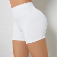 Pantalones cortos deportivos con realce para mujer, ropa deportiva de Yoga para gimnasio, color marrón, rojo, blanco y azul marino, 2024 - details 6