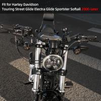 Cubierta de lente de luz intermitente Smoke Bullet, lentes antiarañazos mejoradas, Compatible con Harley Davidson Sportster, Softail, Road King, Road Glide, Street Glide, Electra Glide 2000-2024, visita la tienda Amazicha - details 5