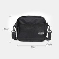 Bolso de hombro Bolso cruzado de moda Bolso de cuerpo pequeño para teléfono móvil de lona informal para hombres y mujeres - details 5