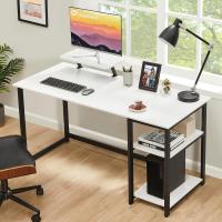 Escritorio de Computadora con Estantes Reversibles Mesa de Oficina para Ahorro de Espacio - details 54