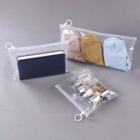 StoBag 50 Uds venta al por mayor bolsas de embalaje esmeriladas transparentes cremallera Ziplock pequeña ropa sellada papelería almacenamiento bolsa reutilizable - details 2