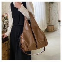 Bolso de gran capacidad de las mujeres de la primavera nueva moda simple retro bolso de mano nicho bolso de hombro - details 31