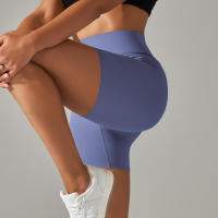 Ness Pantalones cortos deportivos para mujer, pantalones cortos de secado rápido para ciclismo y yoga, 31 colores - details 10