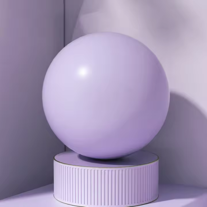 Pelota de Yoga para Mujer Tipo Grueso, Antiexplosión, 25cm Ideal para Entrenamiento de Pilates y Escultura de Piernas y Caderas - 1