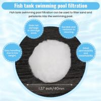 Bolas de filtro para piscinas, recipiente portátil de algodón seco y húmedo, Material de filtro para tanque de peces, purificación de agua, fibra de 200g - details 7