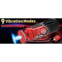 Embalaje privado SEXY Último masturbador masculino con 9 modos de empuje y succión y vibración Pantalla LCD con calefacción automática Masturbación Cup Juguetes sexuales - details 3