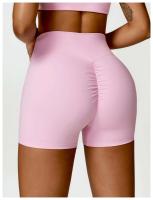 Pantalones Cortos de Cintura Alta de Yoga Ouwu Anti-Esqüí, Ideal para Ciclismo, Correr, Entrenamiento Intenso, Gimnasio Ropa Deportiva para Mujeres - details 29