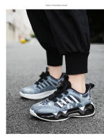 Nuevos zapatos deportivos ligeros para niños, zapatillas de deporte con hebilla giratoria para niños, zapatillas informales transpirables para correr, zapatillas de tenis para niños al aire libre - details 18
