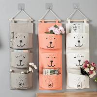 Organizador de Almacenamiento Colgante Impermeable de 3 Bolsillos Ideal para Dormitorio, Sala de Estar, Baño, Armario de Pared - details 0