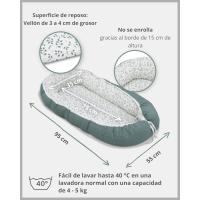 Nido para bebé Nido de（ 55 x 95 cm） de algodón Apto como Cuna de Viaje y para el colecho - details 2