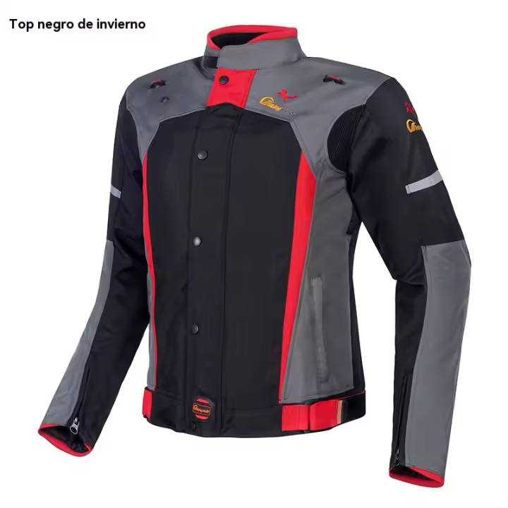 Chaqueta moto mujer 4 estaciones hombre aire libre trail rally resistente viento Equipo - 1