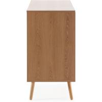 3 Puertas Color Roble, 120 cm (Ancho) 40 cm (Profundidad) 76 cm (Altura) - details 5