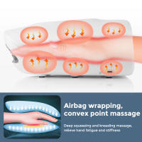 Masajeador Eléctrico Para Mano 3 Modos Airbag Compresión De Aire Vibration Masaje Para Fatiga De Mano Y Pulgar Recarga USB - details 2