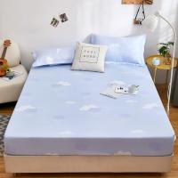 Sábana Ajustable Impermeable Cubierta de Cama Elástica Amigable con la Piel Estilo Floral - details 23
