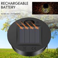 6 uds luces solares de repuesto superior 7 lúmenes piezas de linterna Solar Panel Solar LED luces de tapa de linterna para colgar al aire libre - details 6