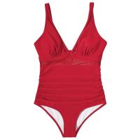 Traje de Baño de Malla Estilo Tanga 2024 Control de Barriga Traje de Baño de Playa Retrocedible - details 34