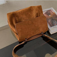 Bolsa Grande de Capacidad en Cuero PU Estilo Casual with Correa de Bandolera Tote Bolsos de Mensajero de Lujo - details 24