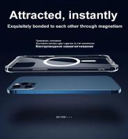 Funda Magsafe de carga inalámbrica magnética de lujo para iPhone 16 15 14 13 12 11 Pro Max Plus cubierta de parachoques transparente a prueba de golpes ﻿ - details 11