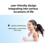 Auriculares deportivos con Clip para la oreja, audífonos inalámbricos con Bluetooth DT3.0, HIFI, música, un solo pendiente, táctil con micrófono, para negocios, TWS - details 13