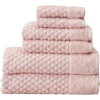 1 Uds. Juego de toallas de baño de algodón rosa - details 0
