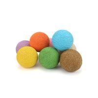 Juguete para gato con cuerda de papel de 10cm, juguete interactivo para morder, juguetes para rascar, rascador para gatos divertido, suministros para mascotas - details 3