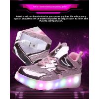 Zapatos de Ruedas Baozou Modelos Sencillos y Dobles Automáticos LED de Luz - details 27