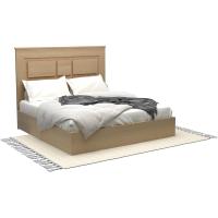 Cabezal para Cama de Matrimonio, Color Andersen Pino y Gris, Medidas: 160 cm (Ancho) x 119,3 cm (Alto) x 3,8 cm (Fondo) - details 9