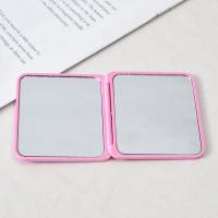 Espejo de Maquillaje Pequeño y Portátil Diseño Cuadrado Doble Cara Colores Múltiples - details 4